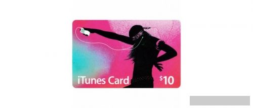 iTunes Gift Card 10$